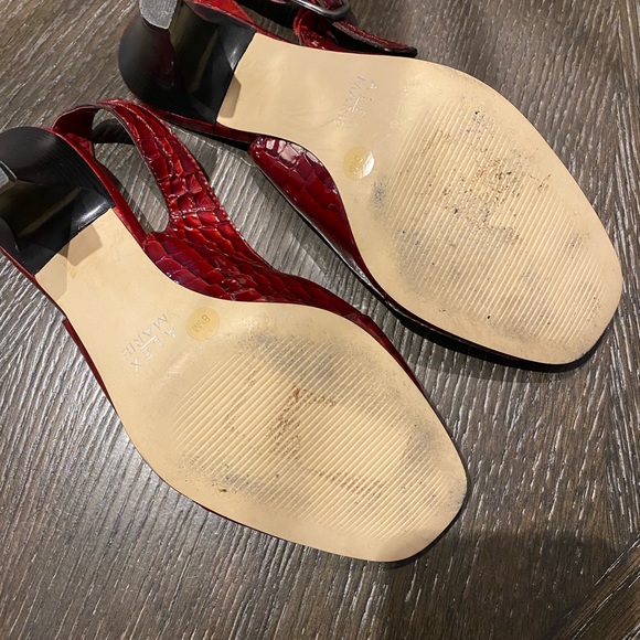 Alex Marie Shoes. Wine color. Patent. Excellent condition - Picture 2 of 4